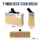 thumbnail image 2 of Brocha Fox Trot de 18 cm para aplicar tinte en decks, 2 of 7