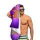 thumbnail image 5 of Bebés Zool Toalla de playa de secado rápido con diseño temático, regalo para mujeres y niñas, ideal para cumpleaños, fans, amantes de la música, uso en la playa o al aire libre, 78 × 150 cm, 5 of 6