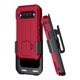 thumbnail image 3 of Funda BELTRON para DuraForce Pro 3 con Clip para Kyocera Safety Red, 3 of 8