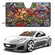 thumbnail image 1 of Las Tortugas Ninja Parasol para Parabrisas Delantero Protector Plegable, Visera Solar para Auto Bloquea Rayos UV Mantiene tu Vehículo Fresco 140cm*76cm, 1 of 6
