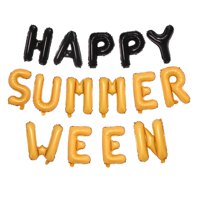 Wafoiro - Pancarta Con Globos Para Decoración De Fiesta, Verano, Halloween, 40 Cm