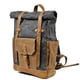 thumbnail image 1 of Mochila Vintage Yute + Cuero, 1 of 3