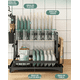 thumbnail image 3 of Escurridor platos organizador lujoso 2 niveles, 3 of 3