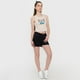 thumbnail image 4 of Polera Peto Niña Teen Rib Beige Corona, 4 of 5