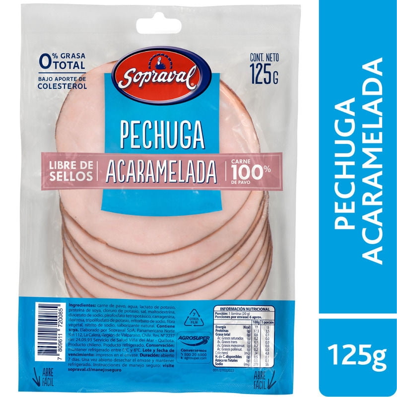 Pechuga Acaramelada, 125 g