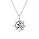thumbnail image 1 of Collar Plata 925 Simbolo Om Plateado, 1 of 2