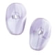 thumbnail image 2 of 2 Protectores De Silicona Para Los Oídos, Orejeras Suaves Para Te?ir El Cabello, Para Uso Doméstico, Color Violeta Claro, 2 of 5