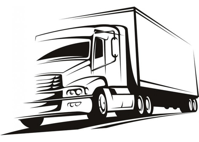 Rienda Libre Graphics - Decomural Large Lorry Truck Ws-17933