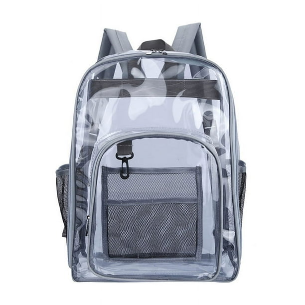 Women's Backpack Transparent PVC Bag Clear Backpacks for teenagers Students Men Transparent School Bag Backpack Stadium Approved