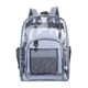 thumbnail image 1 of Women's Backpack Transparent PVC Bag Clear Backpacks for teenagers Students Men Transparent School Bag Backpack Stadium Approved, 1 of 3