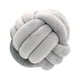 thumbnail image 1 of Nudo Almohada Bola Grueso Cómodo Almohadas Anudadas Para Sala De Estar Hogar Sofá Gris Claro, 1 of 5