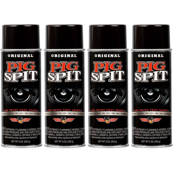 Spray Pig Spit Original Detallador 255 g Paquete de 4