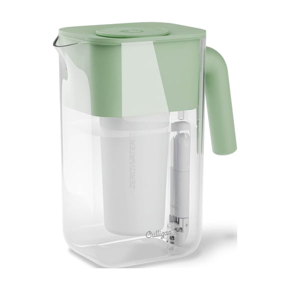 Jarra purificadora de agua Culligan con tecnología ZeroWater 2.4 L - Sage