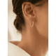 thumbnail image 2 of Aros Mujer Argollas Clásicas De 2cm En Acero Inoxidable, 2 of 3