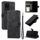 thumbnail image 3 of Funda Cartera para Samsung Galaxy S20 Ultra Tapa con Ranuras, Soporte y Correa Negro, 3 of 5
