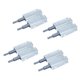 thumbnail image 5 of Pestillo De Cierre Magnético De Prensa Táctil De 4 Piezas Para Mueble Armario De Plata, 5 of 5
