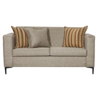 Colbox - Sofá Clio 2 Cuerpos-Met Tela Beige