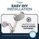 thumbnail image 5 of Cabezal de ducha portátil HammerHead Showers® ALL METAL 2.5 GPM, 5 of 9