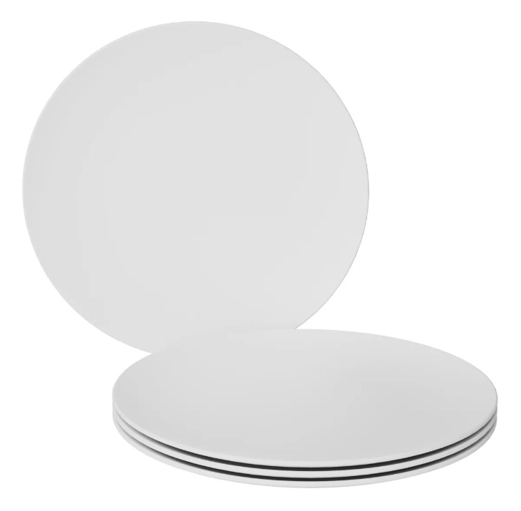 Set 4 Platos Medianos Sustentables De Ø20Cms Oslo Kawi®