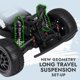thumbnail image 4 of Camión RC HOBBYPLUS 1/24 2WD 8000KV Sin Escobillas RTR Azul, 4 of 9