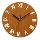 thumbnail image 3 of Reloj De Pared De Madera De 12 Pulgadas Con Pilas Para Números Romanos De Ministerio Del Interior, 3 of 5