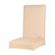 thumbnail image 4 of Funda Elástica Para Silla De Cuero PU Sólido, Funda Para Silla De Restaurante Y Boda, Color Champán, 1 Ud., 4 of 5
