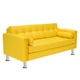 thumbnail image 2 of Sofa Retro 3c Felpa 12 Amarillo, 2 of 6
