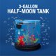 thumbnail image 3 of Tetra HalfMoon 3 Gallon Starter Fish Tank Kit, 3 of 3
