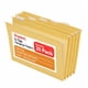 thumbnail image 1 of Carpeta colgante STAPLES tamaño carta amarilla de 5 pestañas, 25 unidades por caja, 1 of 9