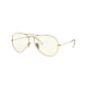 thumbnail image 1 of Lentes De Sol Aviator Fotocromático Dorado Talla Xl, 1 of 3
