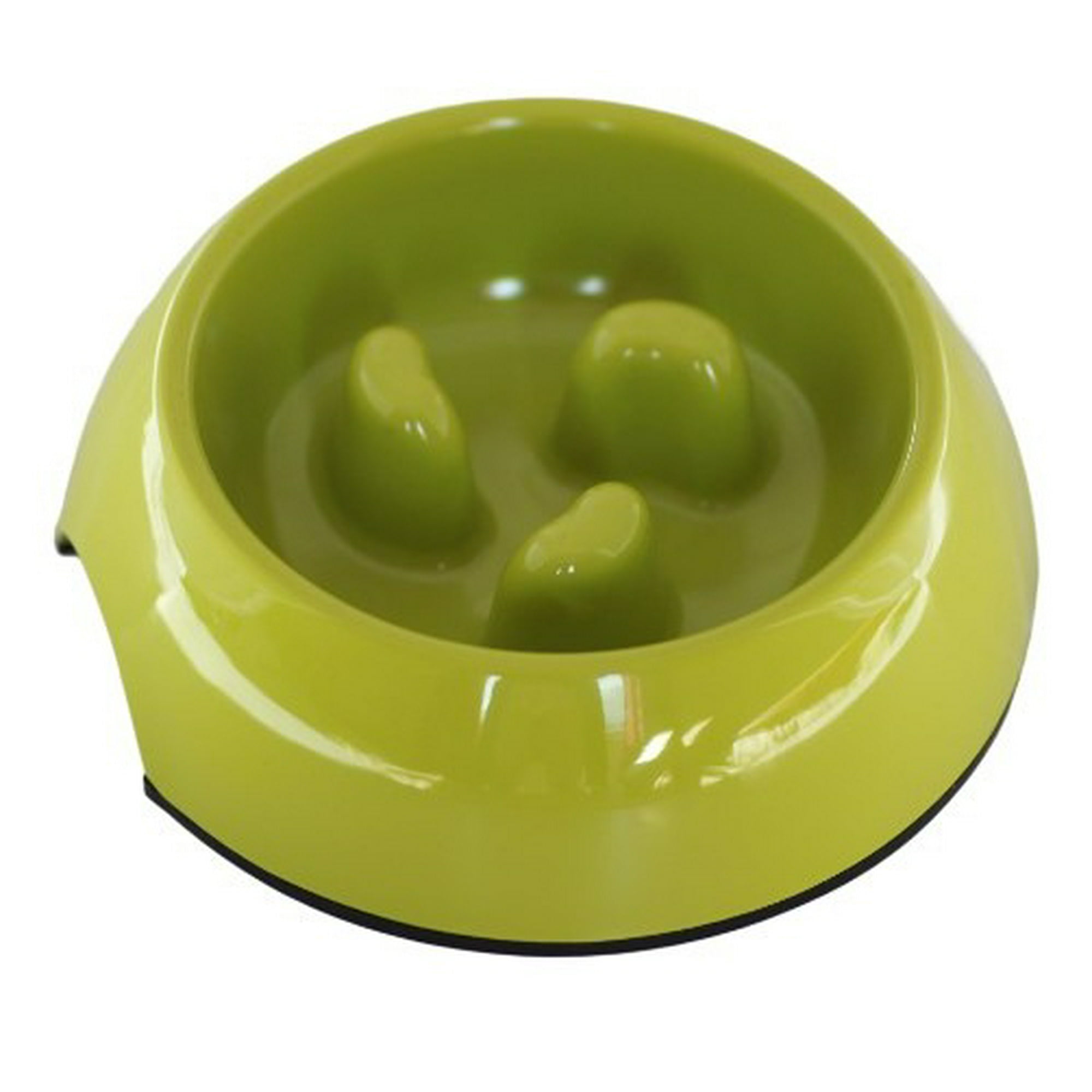 Mascan - Plato Melamina Anti-ahogo Talla Xl Verde Perro