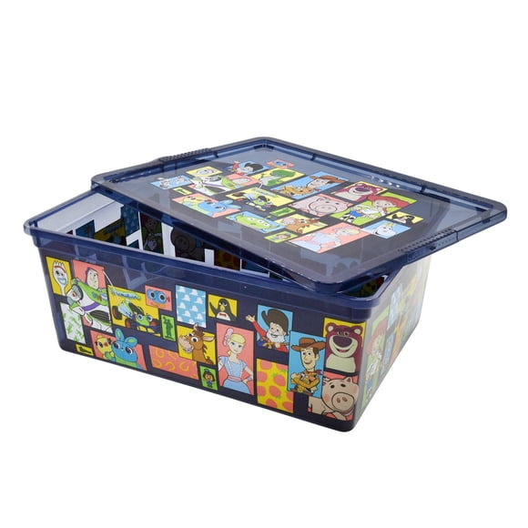 Caja de almacenamiento 10 litros plástico azul Toy Story