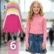 thumbnail image 1 of Pack 6 Poleras Camisetas Polar Primera Capa Cuello Beatle Manga Larga Colores Surtido Niña, 1 of 9