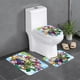 thumbnail image 1 of Juego de Alfombras de Baño Snorks Terciopelo Coral 3 Piezas, 1 of 6