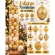 thumbnail image 2 of Pack De 48 Esferas Navideñas Con Acabado De Lujo, 2 of 6