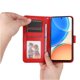 thumbnail image 2 of Funda tipo cartera FOXDOCK para Honor X8 4G , diseño girasol en relieve, cuero PU, cierre magnético, soporte y tarjetero, 2 of 5