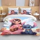 thumbnail image 1 of Cute Stitch Bedding Set, Home Bedroom Cute Cartoon Duvet Cover with Pillowcase, Boy and Girl Duvet Cover 2/3pcs Bed Sheets, 1 of 5