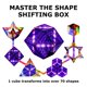 thumbnail image 4 of Caja de cambios con forma de Shashibo de Fidget Cube con 36 imanes, 4 of 8