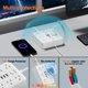 thumbnail image 2 of Regleta MCSCN 6 tomacorrientes + 4 puertos USB, cable de 1.5 m, blanco, 2 of 7