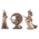thumbnail image 5 of Figuras De Jardín De Hadas De Bruja, Estatua De Arte, Escritorio Decorativo Para El Hogar, 3 Piezas, 5 of 5
