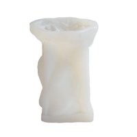 Magideal - Modelo De Vela De Halloween, Molde De Silicona 3D, Yeso Decorativo, Fabricación De Velas De Hormigón, Manualidades De Bricolaje Para Centros De Mesa, Sostener Rosa