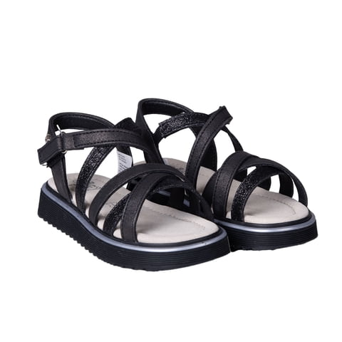 Sandalias Niña Negro Pillin