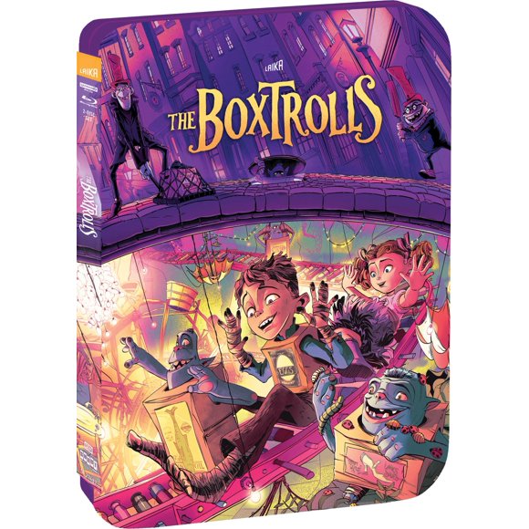 Película SHOUT! FACTORY The Boxtrolls 4K Ultra HD (Steelbook)