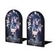 thumbnail image 1 of Hollow Knight Sujetalibros decorativos temáticos, tope para estantería con base antideslizante, uso dual para hogar y oficina - 2 piezas, 1 of 6