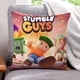 thumbnail image 1 of Stumble Guys Fundas de almohada de terciopelo con tema, regalos de funda de almohada, decoración para el hogar, cojín de lanzar, regalo de cumpleaños para fans y parejas.40*40cm., 1 of 6