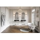 thumbnail image 2 of Juego de accesorios de baño Kingston Brass Water Onyx, 4 piezas, 2 of 3