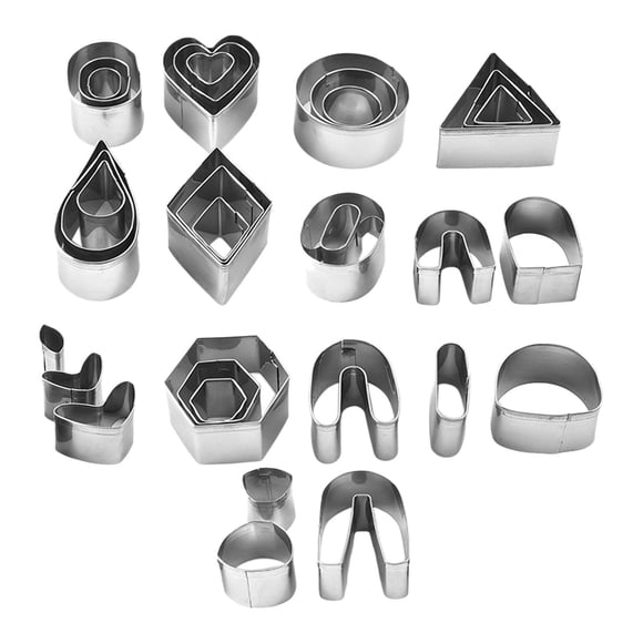 33 Piezas De Arcilla Polimérica Mini DIY Para La Fabricación De Joyería Vegetal Pendiente