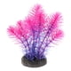 thumbnail image 3 of Plantas artificiales para acuarios decorativos planta acuatica plastico rosa., 3 of 5