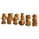 thumbnail image 4 of 12 Piezas De Adorno De Artesanía De Bricolaje De 12 Piezas Figura De Modelos De Animales De Madera Para Decoración Del Hogar, 4 of 5