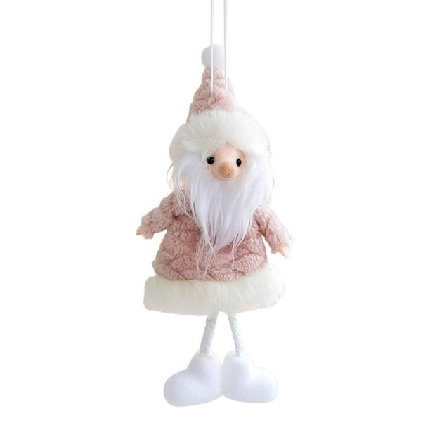 Adornos colgantes decorativos Adornos de ventana Exhibición coleccionable Decoraciones de año nuevo Figura de muñeca para sala de estar Fiesta Adornos Papá Noel